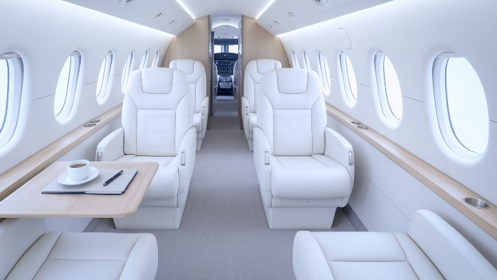 Special Charter Category - Hawker 4000 Jet Interior
